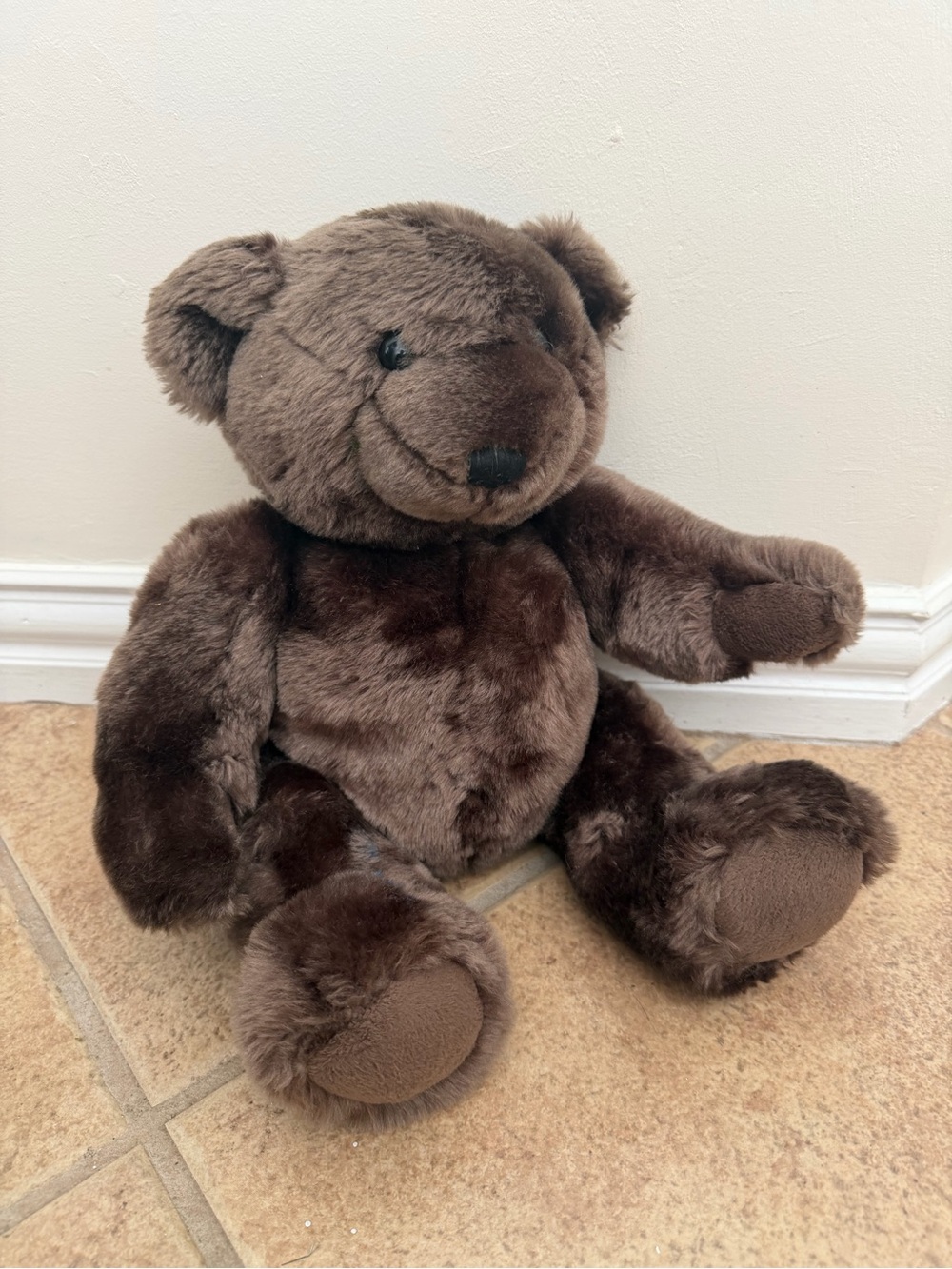 Macy's INC Bear Brown Teddy Stuffed Animal 15"